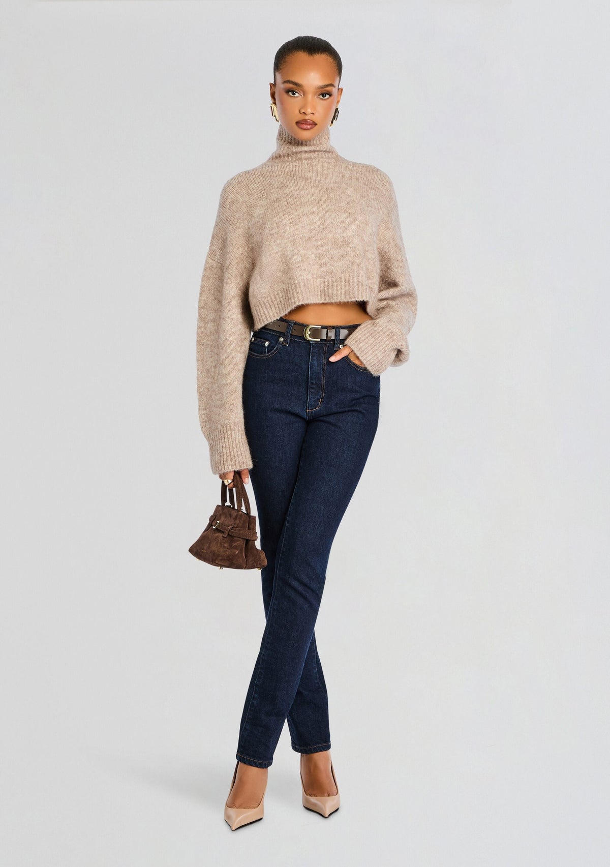 Tahara Sweater by SEROYA in Desert, product image 2