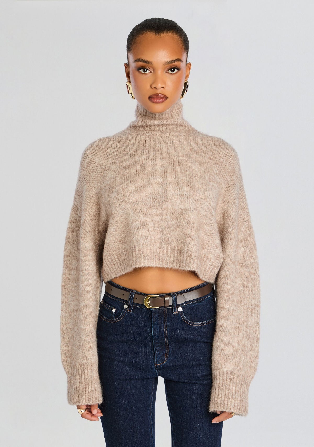 Tahara Sweater by SEROYA in Desert, product image 1