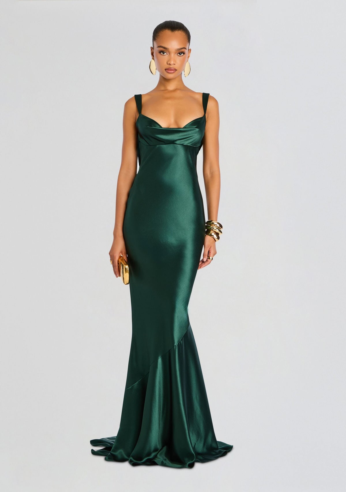 Vinicia Dress by retrofête in Pine, product image 3