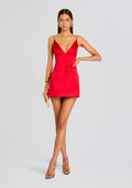 Giavanna Dress by retrofête in Red, product image 1