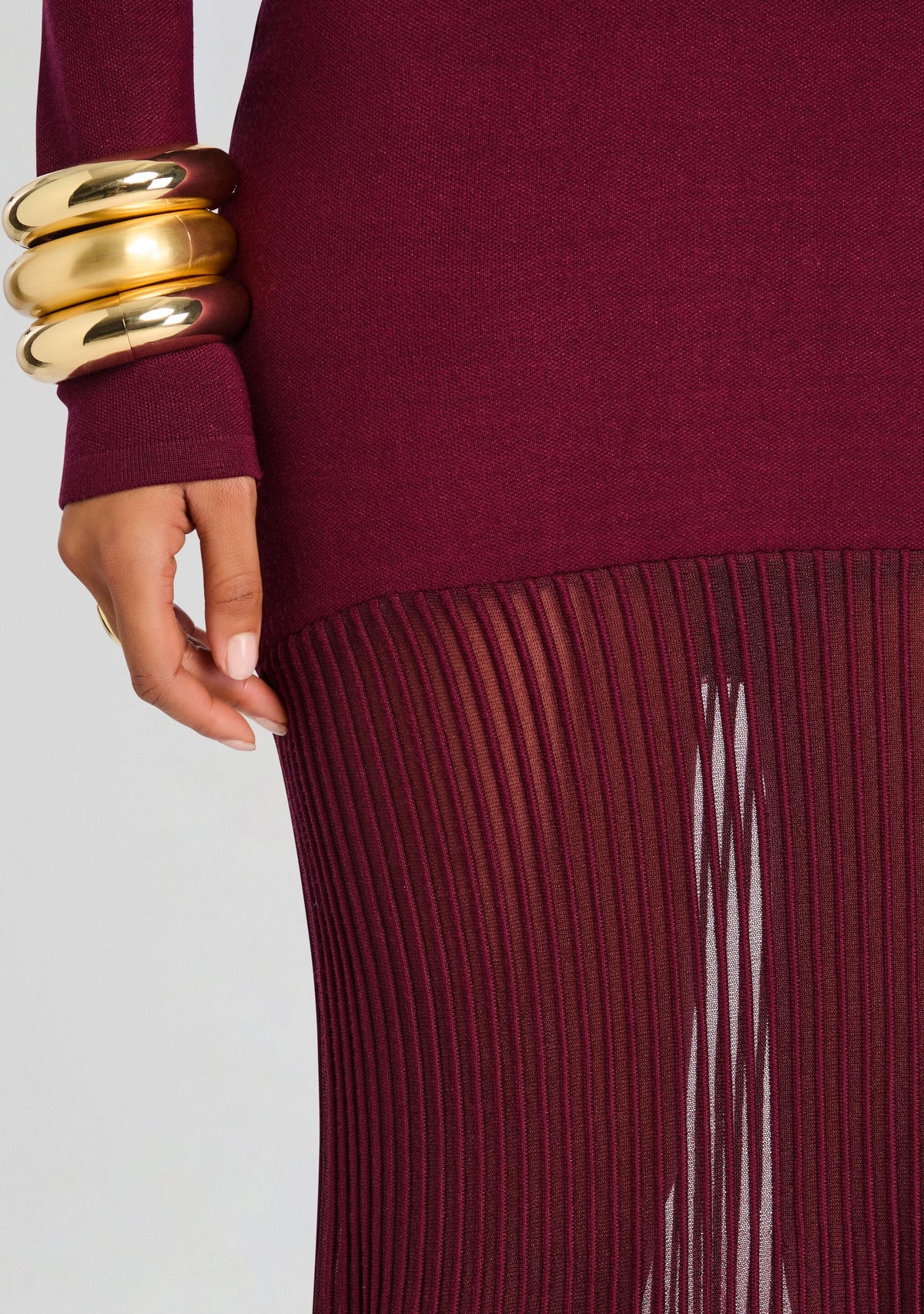 Isotta Maxi Dress by SEROYA in Pinot, product image 2