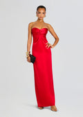Olivine Dress by retrofête in Red, product image 1