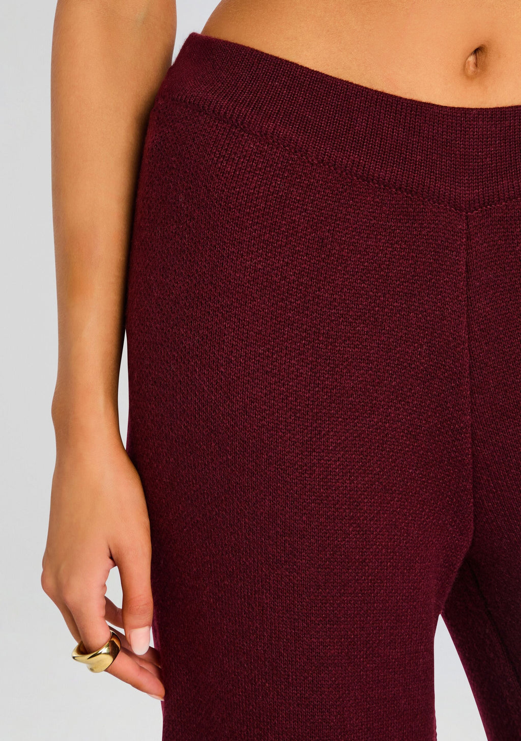 Juna Knit Pant by SEROYA in Pinot, product image 3