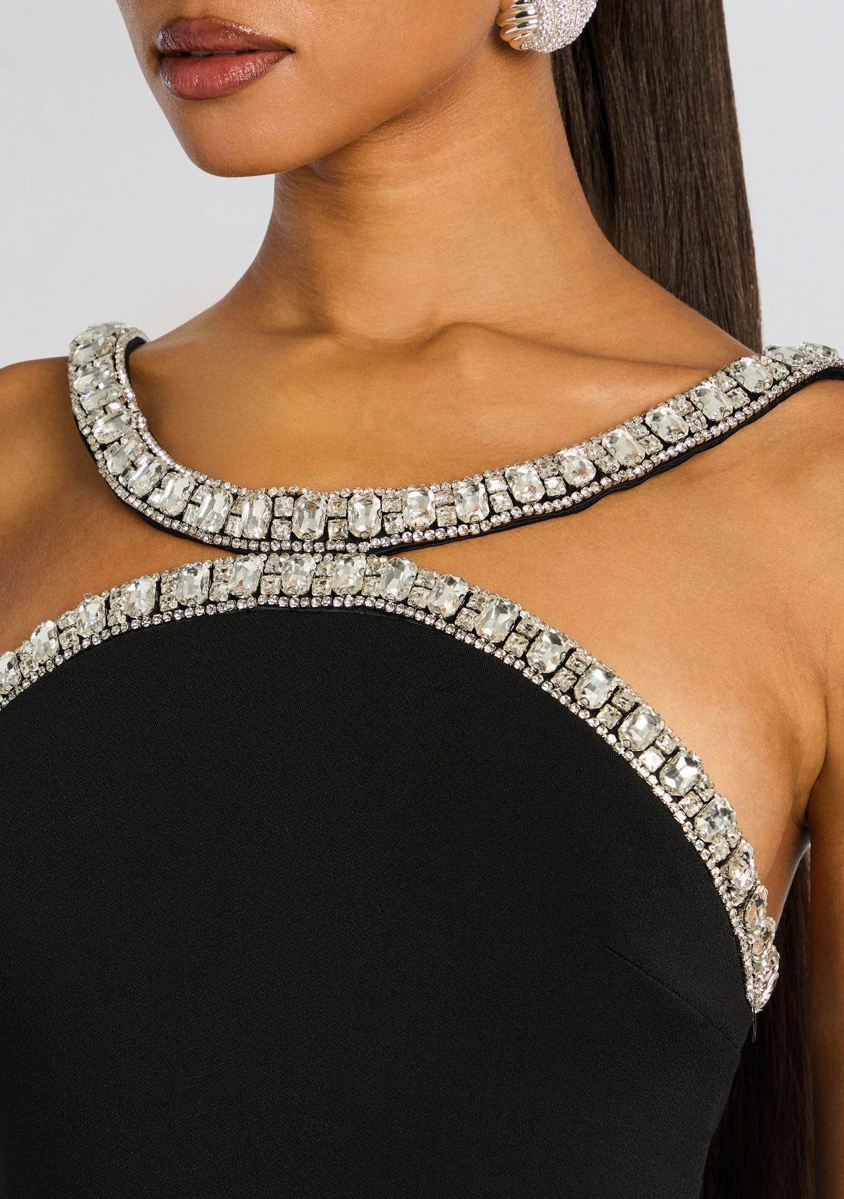 Ailsa Embellished Dress by retrofête in Black, product image 2