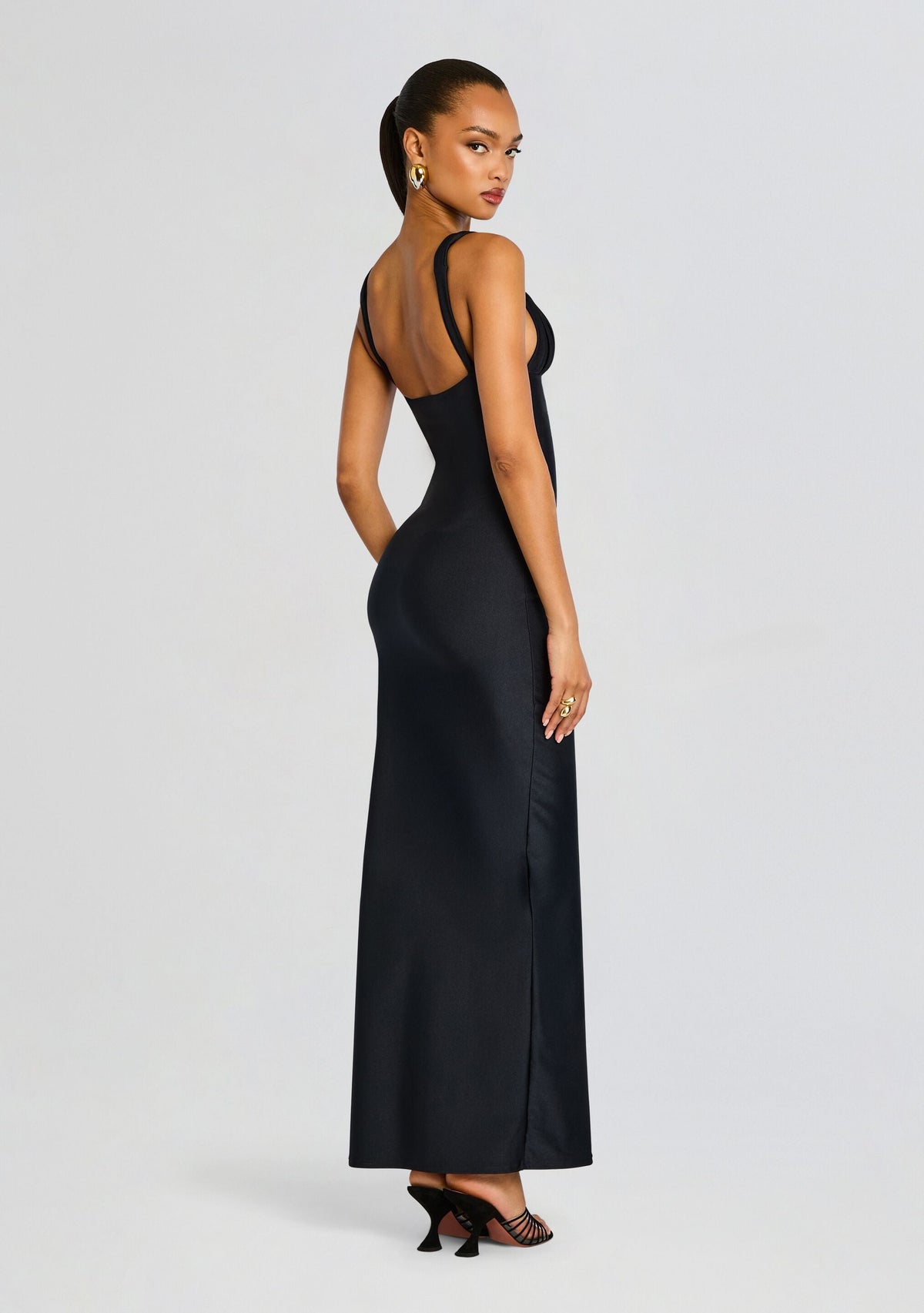 Alexandra Maxi Dress by Shani Shemer in Black, product image 4