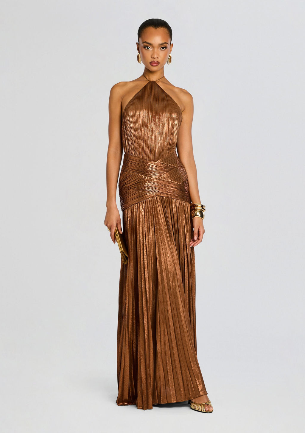 Amberley Dress by retrofête in Sepia, product image 1