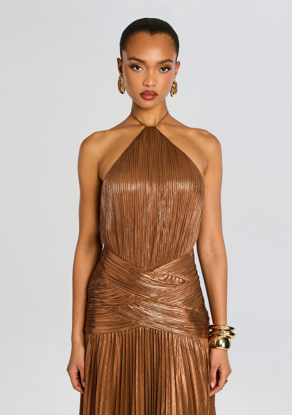 Amberley Dress by retrofête in Sepia, product image 5