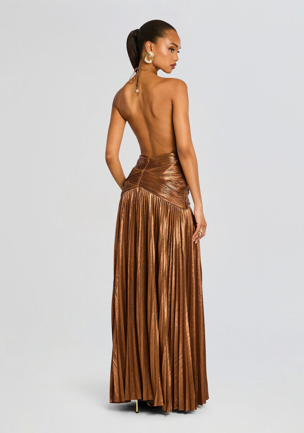 Amberley Dress by retrofête in Sepia, product image 4
