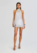 Deeanna Embellished Dress by retrofête in White, product image 1