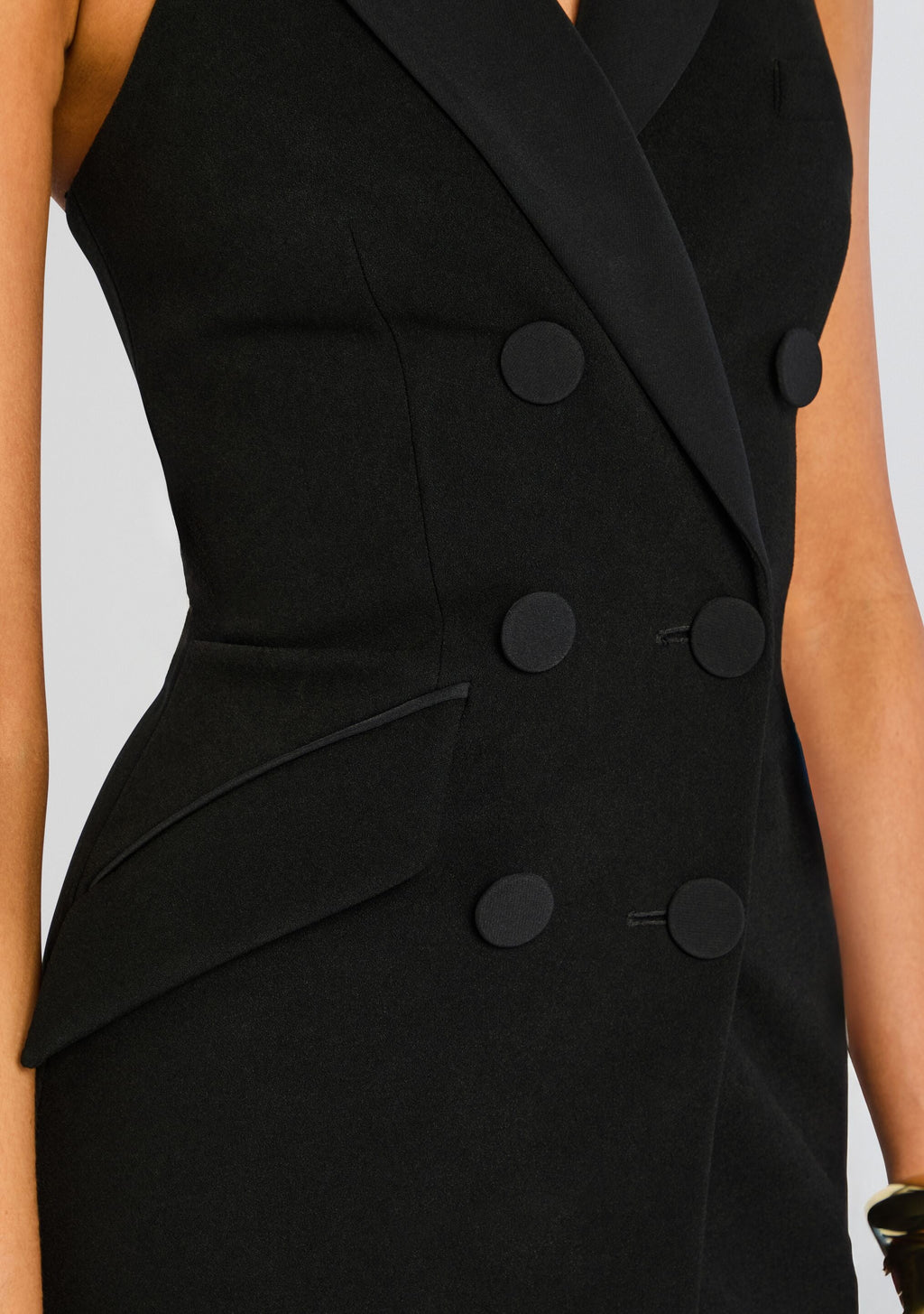 Juniper Mini Dress by Sans Faff in Black, product image 2