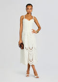 Solace Long Dress by Charo Ruiz in White Sealace, product image 1