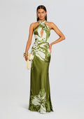 Avo Maxi Dress by Rococo Sand in Green, product image 1