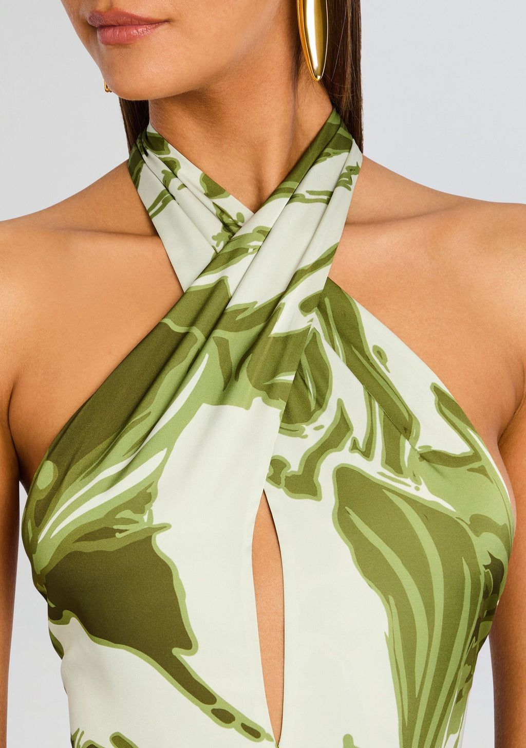 Avo Maxi Dress by Rococo Sand in Green, product image 2