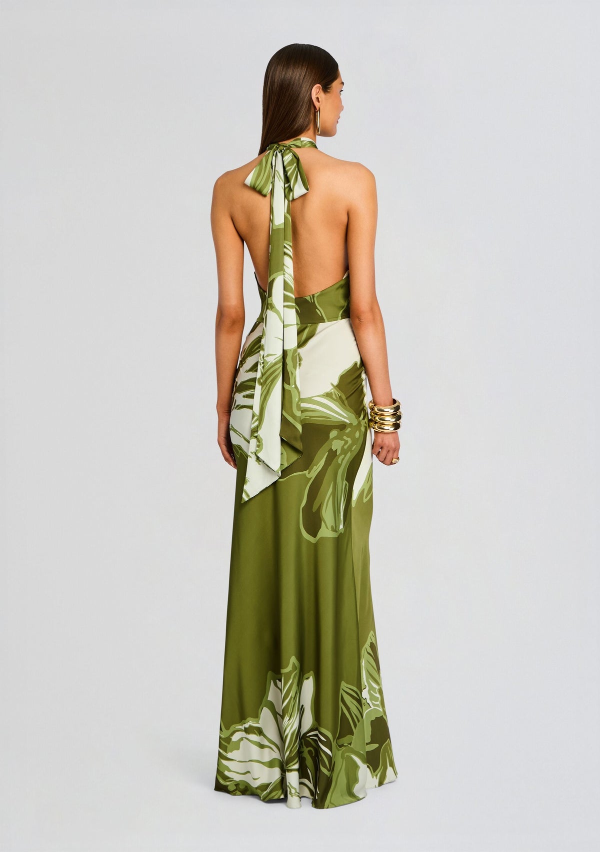 Avo Maxi Dress by Rococo Sand in Green, product image 4