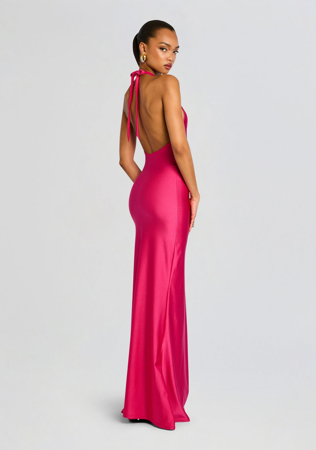 Sienna Maxi Dress by Shani Shemer in Fuchsia, product image 3