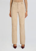 Adelina Suede Pant by retrofête in Khaki, product image 1