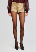 Mini Short by Sans Faff in Gold, product image 1