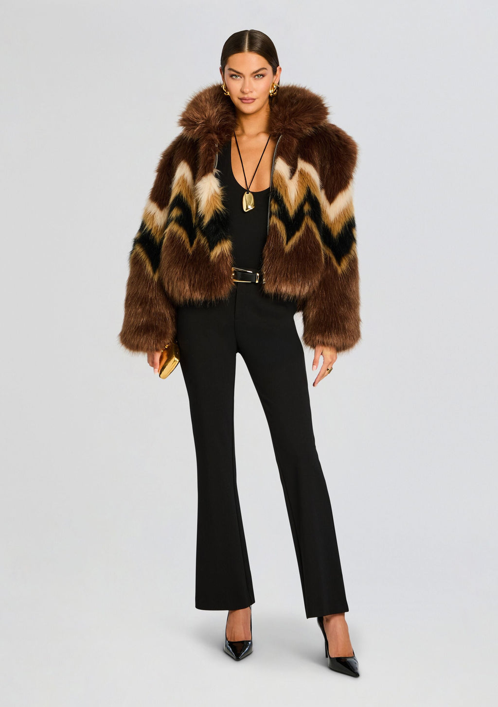 Kristen Perfect Work Trouser by SEROYA in Black, product image 6