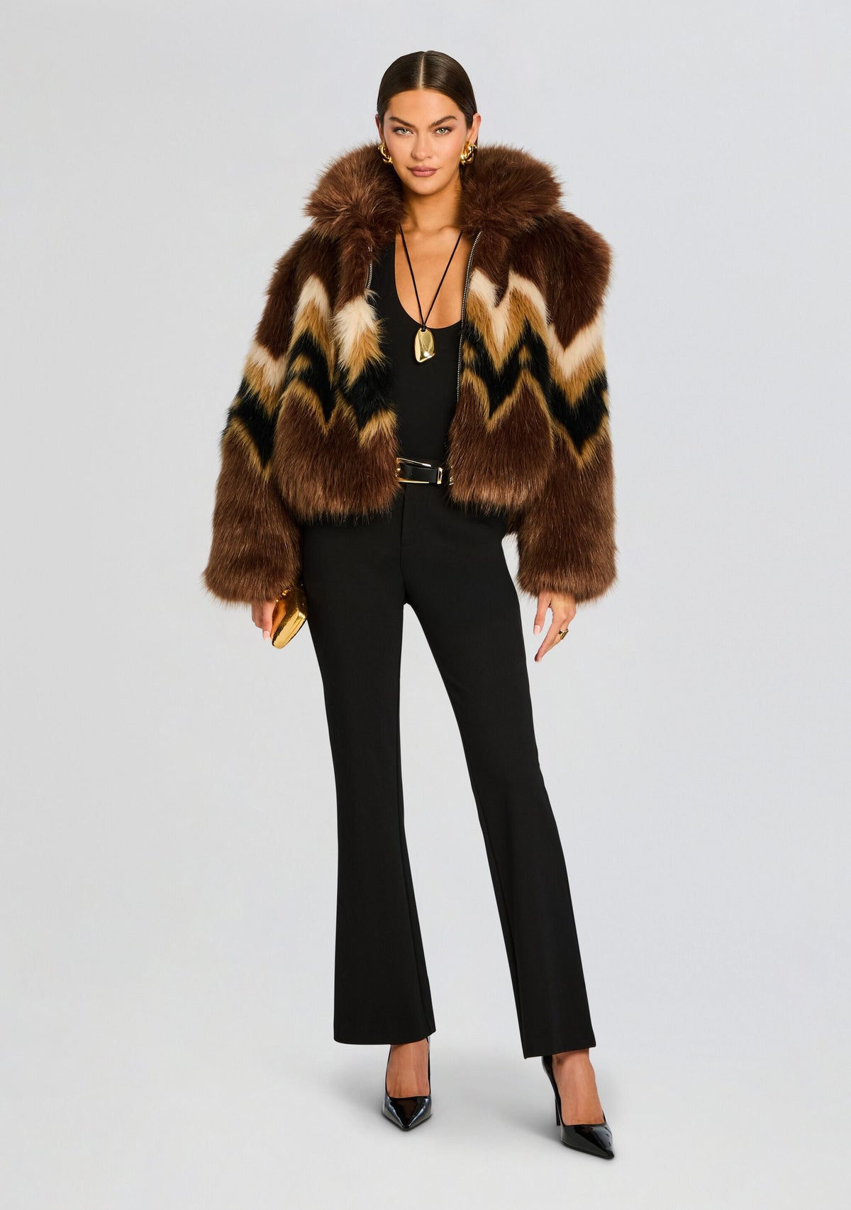 Kristen Perfect Work Trouser by SEROYA in Black, product image 6