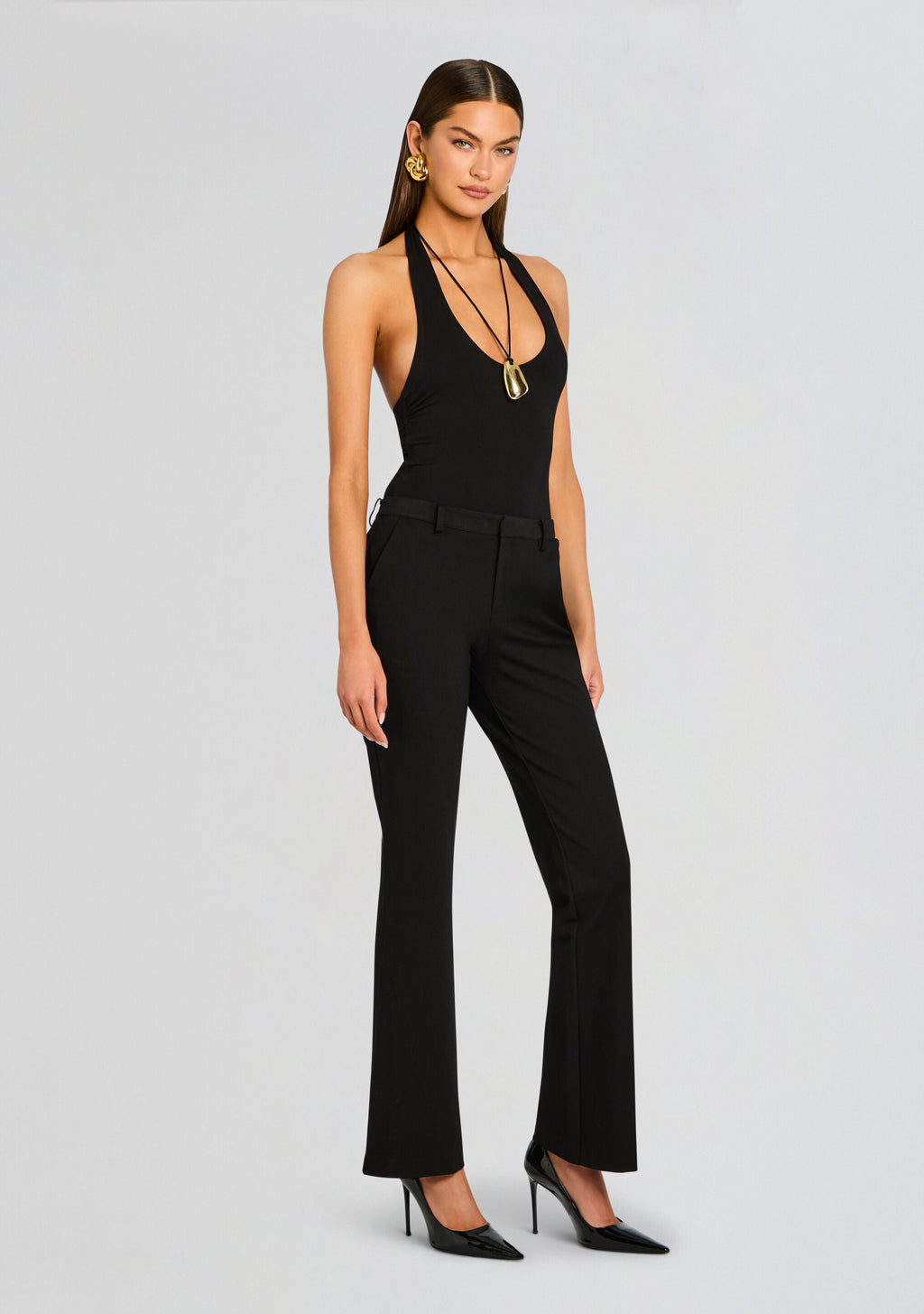 Kristen Perfect Work Trouser by SEROYA in Black, product image 4