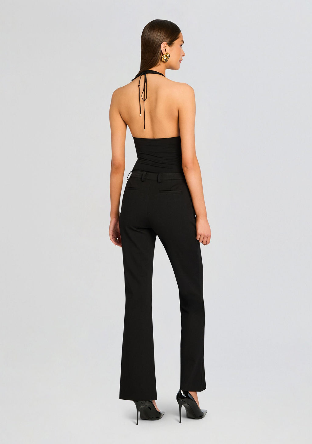 Kristen Perfect Work Trouser by SEROYA in Black, product image 5