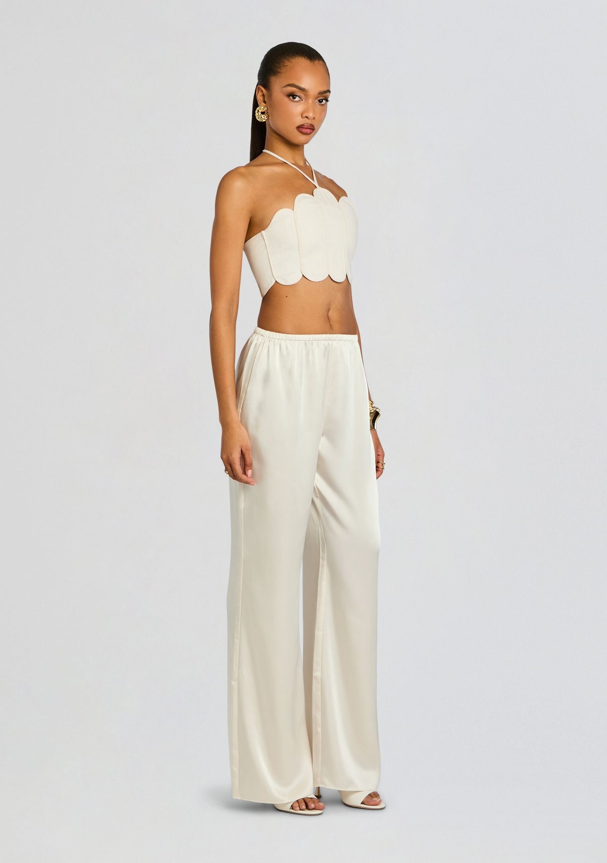 Lena Top by Azulu in Ivory, product image 4