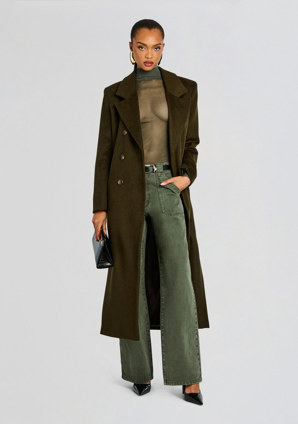 Lainey Top by SEROYA in Grove Green, product image 6