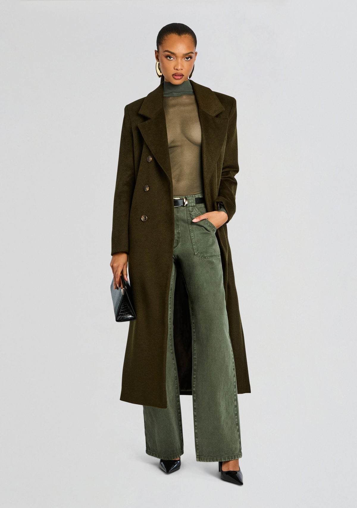 Lainey Top by SEROYA in Grove Green, product image 6