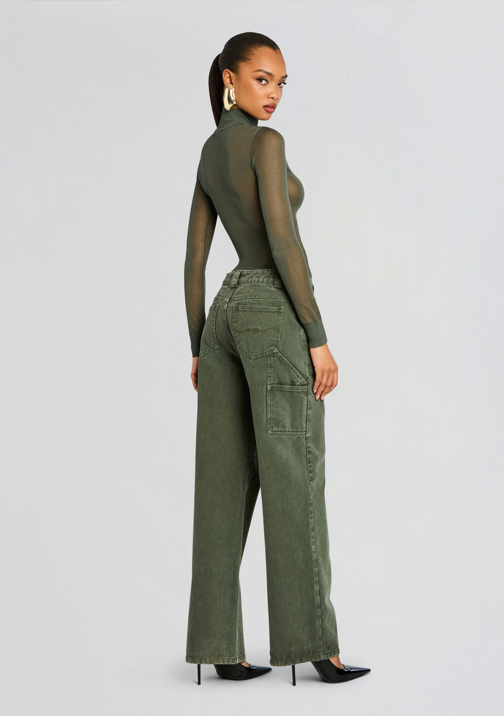 Lainey Top by SEROYA in Grove Green, product image 5