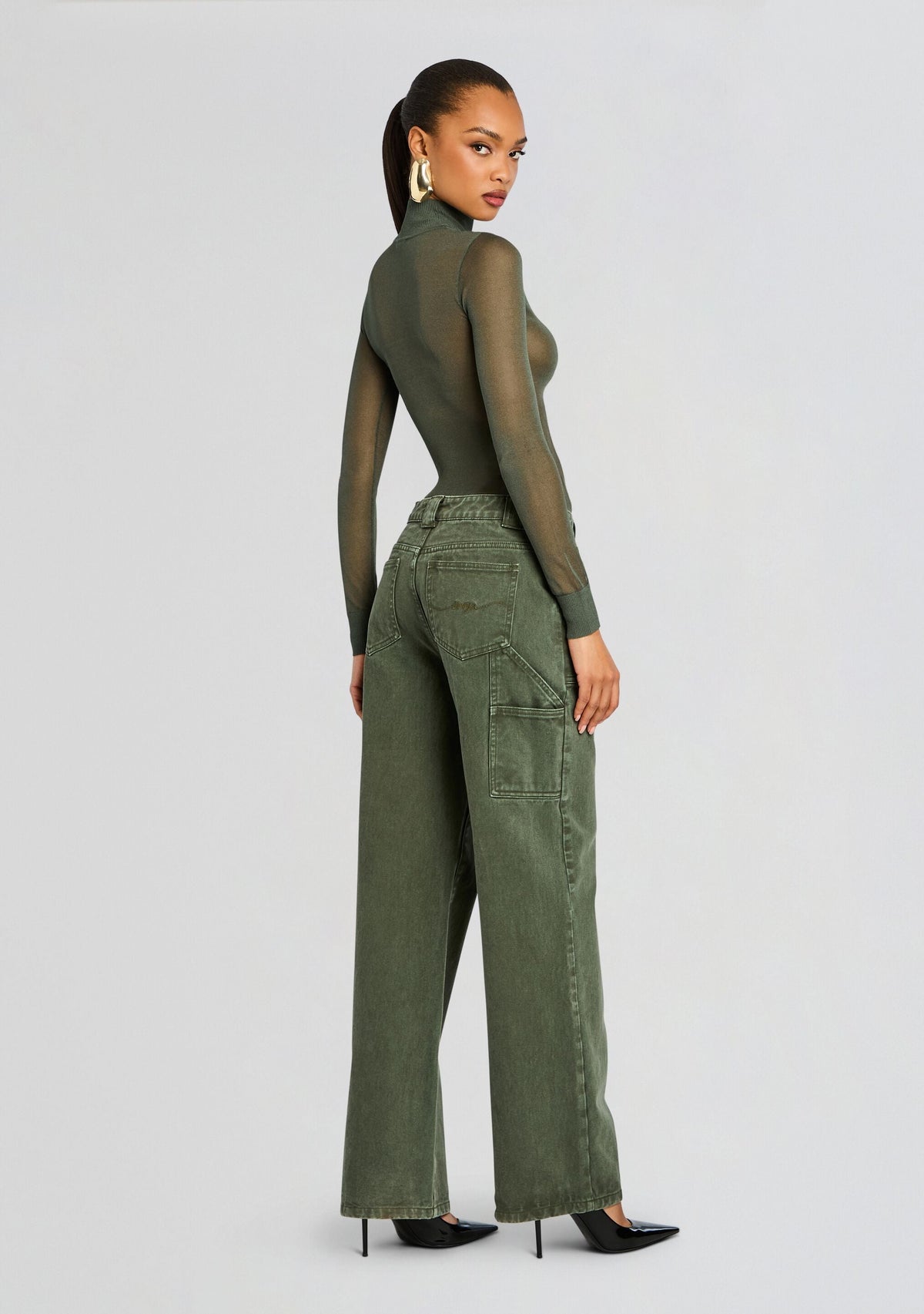 Lainey Top by SEROYA in Grove Green, product image 5