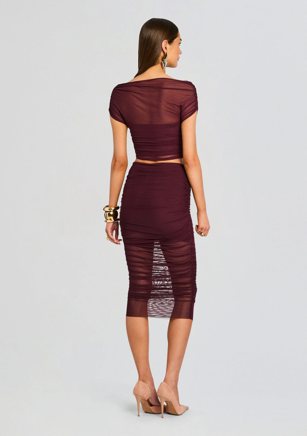 Marsh Top by SEROYA in Merlot, product image 5