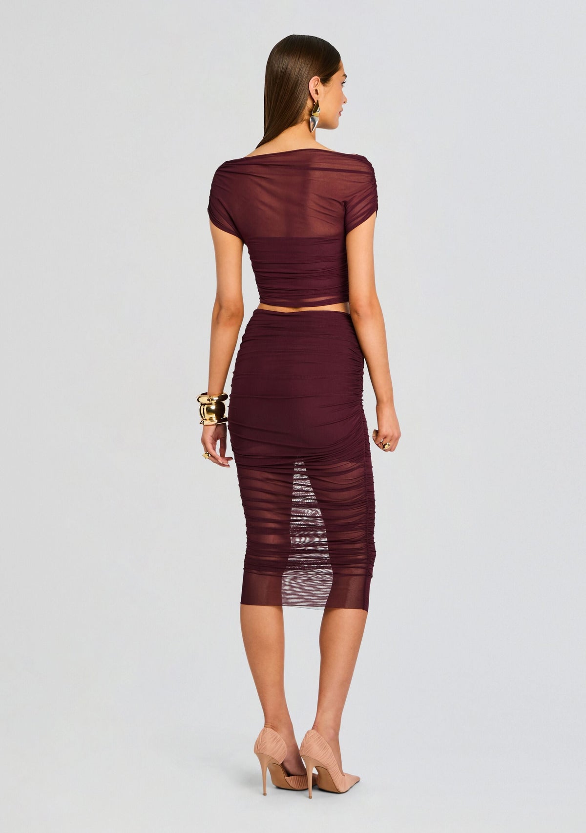 Marsh Top by SEROYA in Merlot, product image 5
