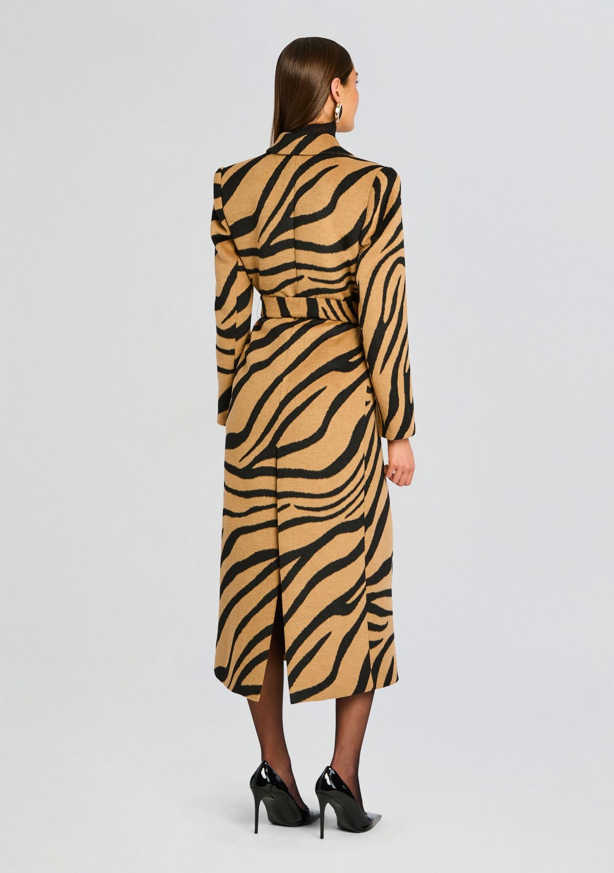 Petal Coat by SEROYA in Zebra, product image 5