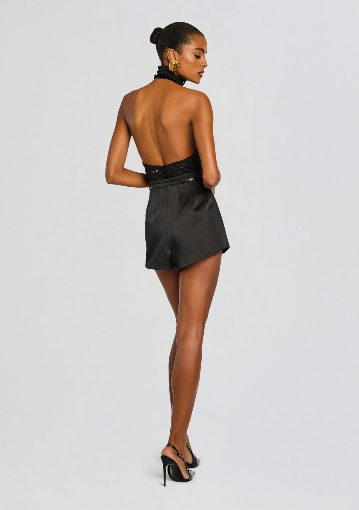 Ravenna Lace Top by retrofête in Black, product image 5