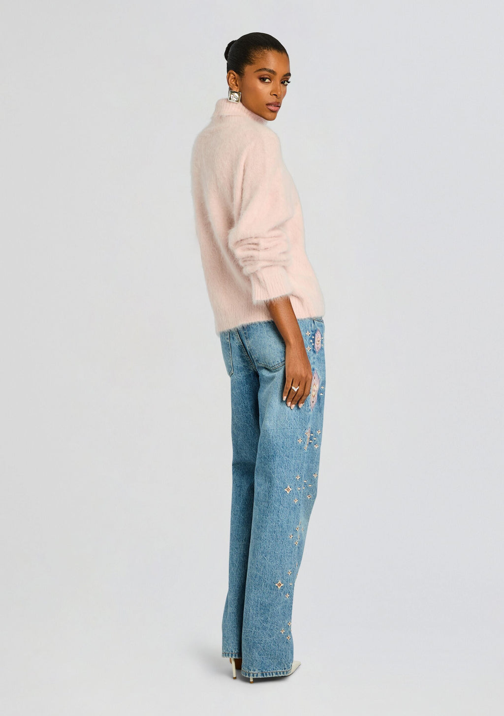 Vero Embroidered Jean by retrofête in Zermatt, product image 6