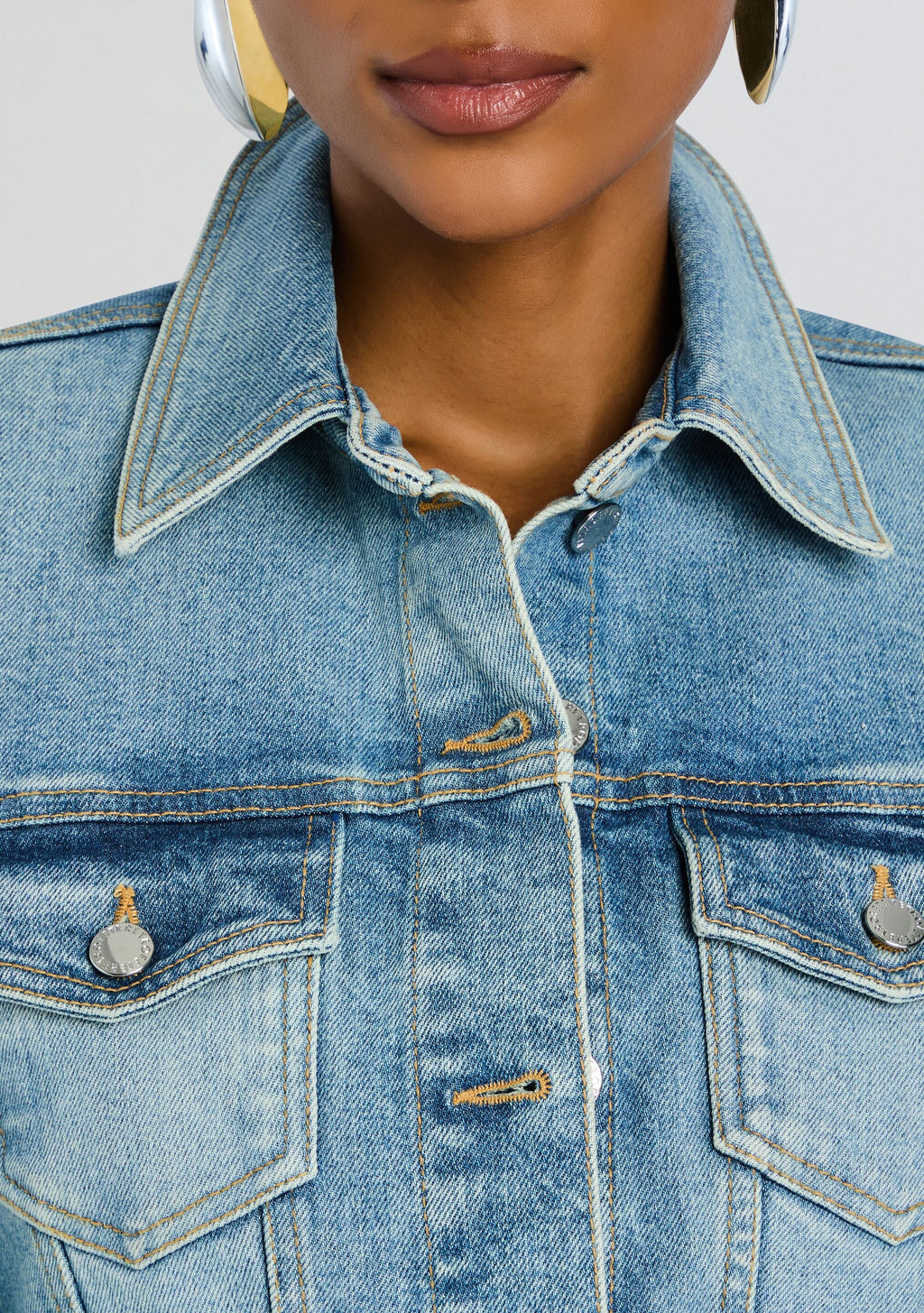 Aleyni Denim Dress by retrofête in Whistler, product image 2