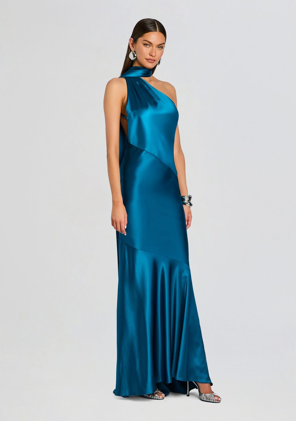 Kelsa Dress by retrofête in Teal, product image 4