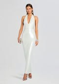 Kelsie Sequin Dress by retrofête in Cream, product image 1