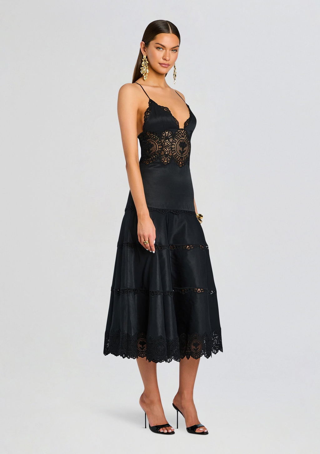 Leilani Dress by retrofête in Black, product image 3