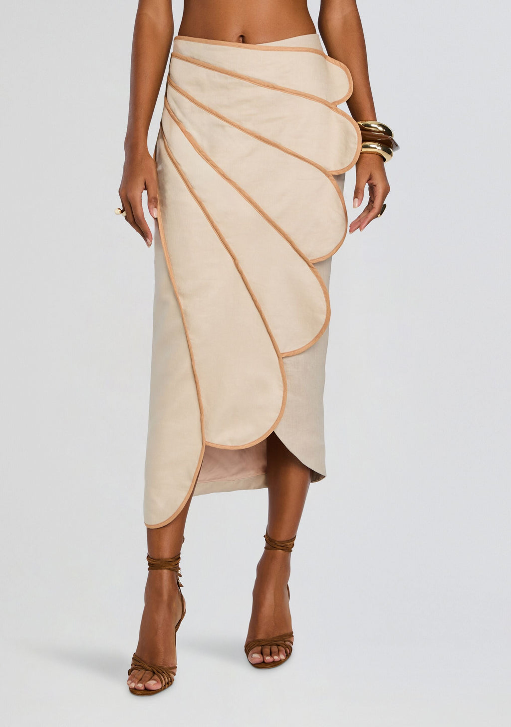Sango Skirt by Azulu in Latte, product image 1