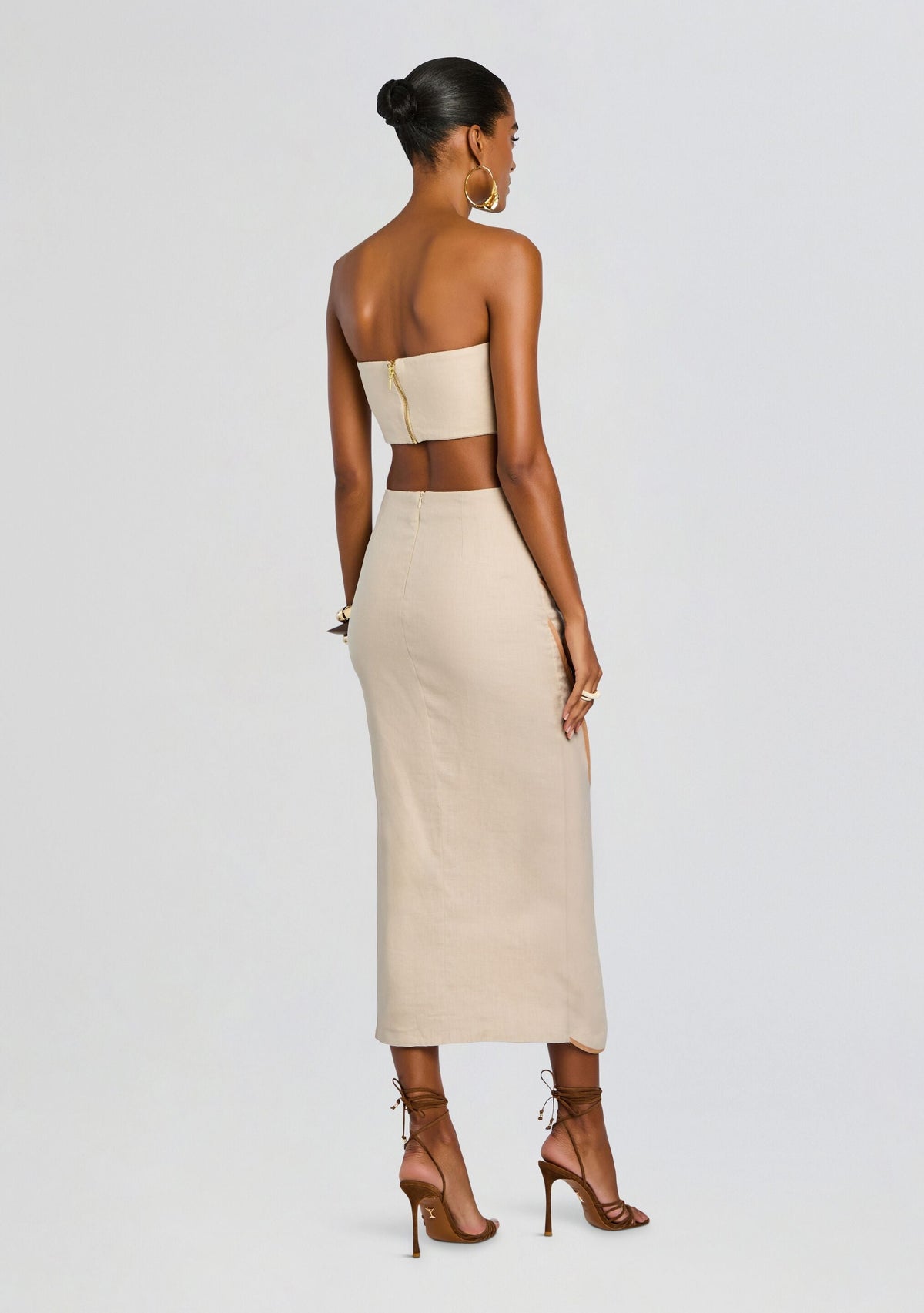 Sango Skirt by Azulu in Latte, product image 5