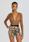 Agnes Bodysuit by SEROYA in Butterscotch, product image 1