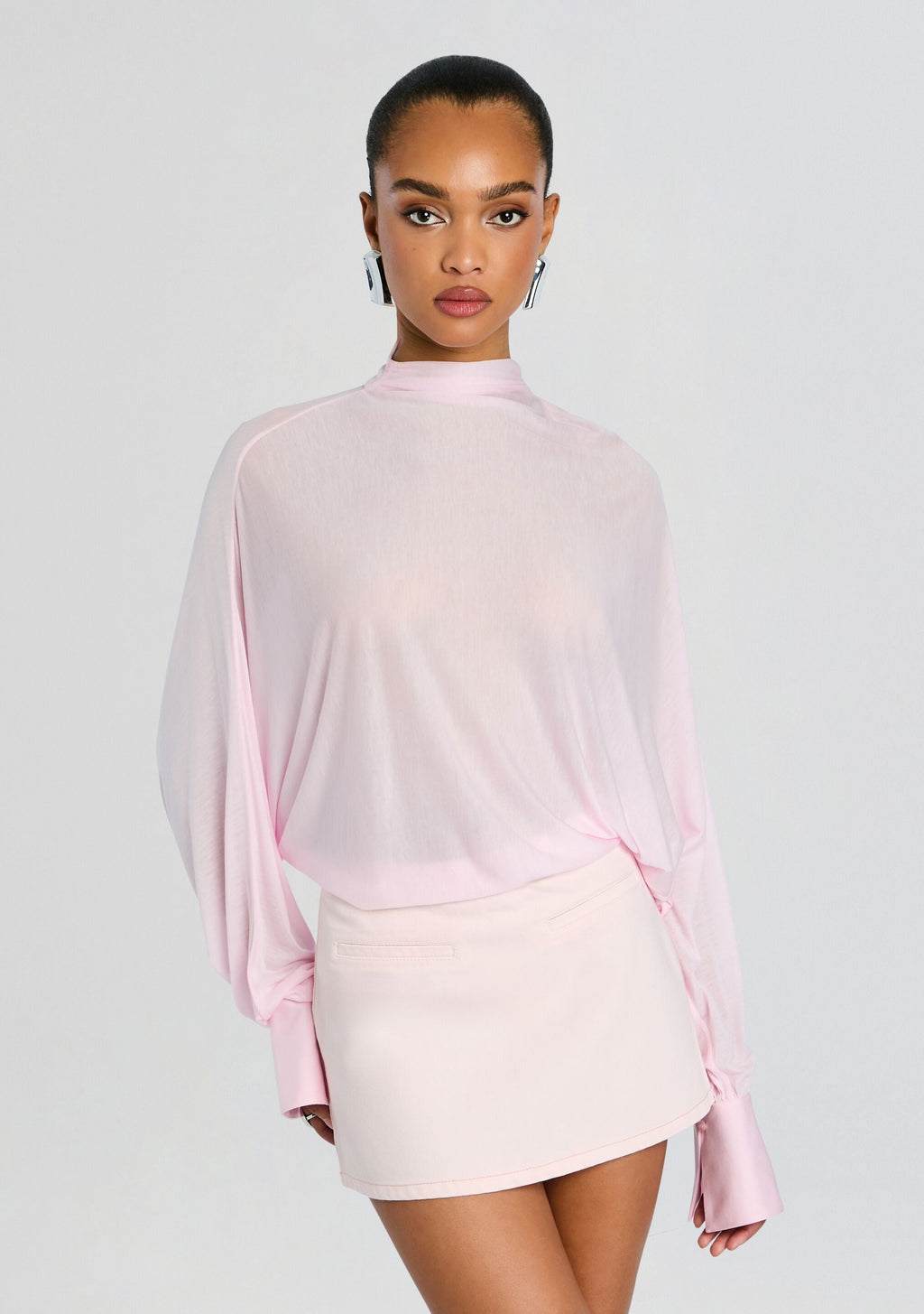Hawkes Bodysuit by SEROYA in Petal Pink, product image 1