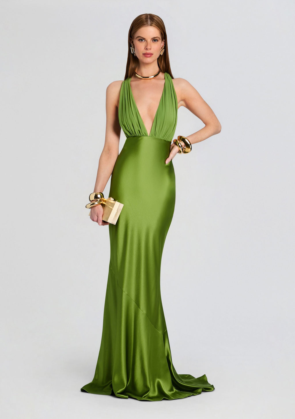 Fig Dress by retrofête in Kiwi, product image 1