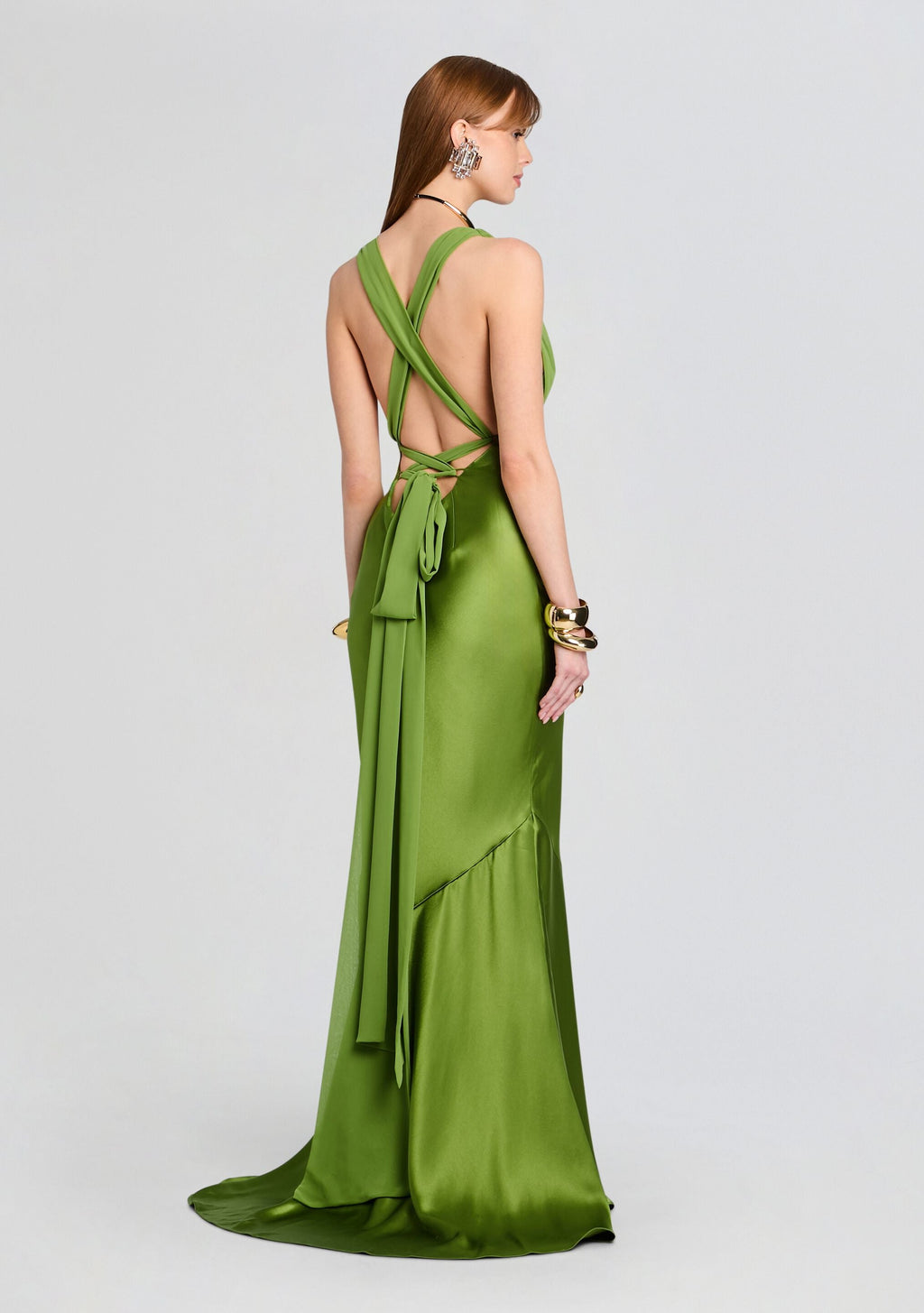 Fig Dress by retrofête in Kiwi, product image 5