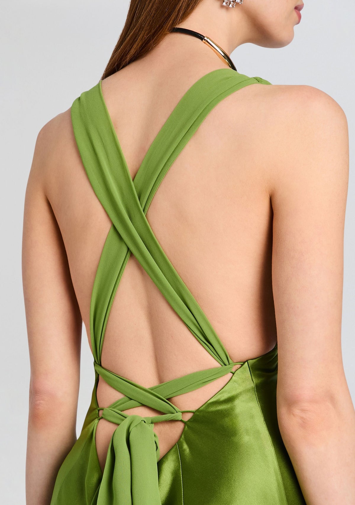 Fig Dress by retrofête in Kiwi, product image 3