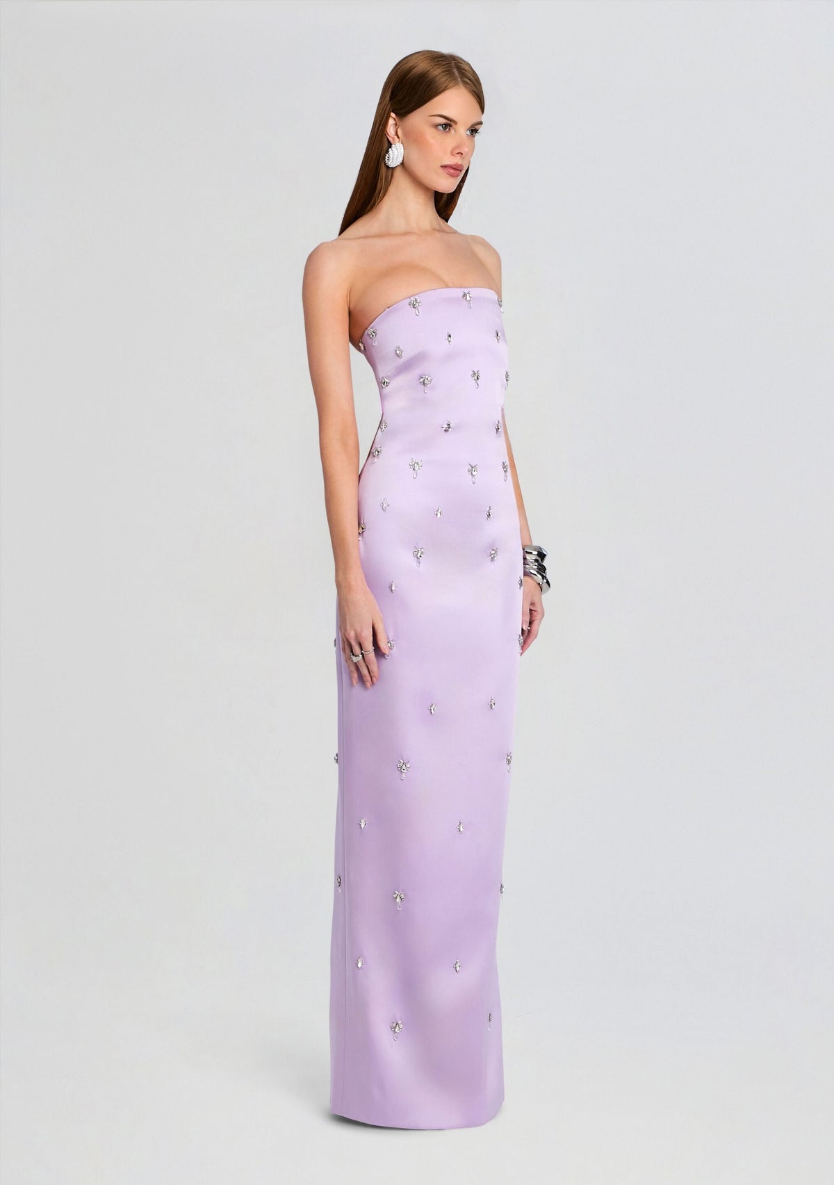 Keziah Embellished Dress by retrofête in Lavande, product image 3