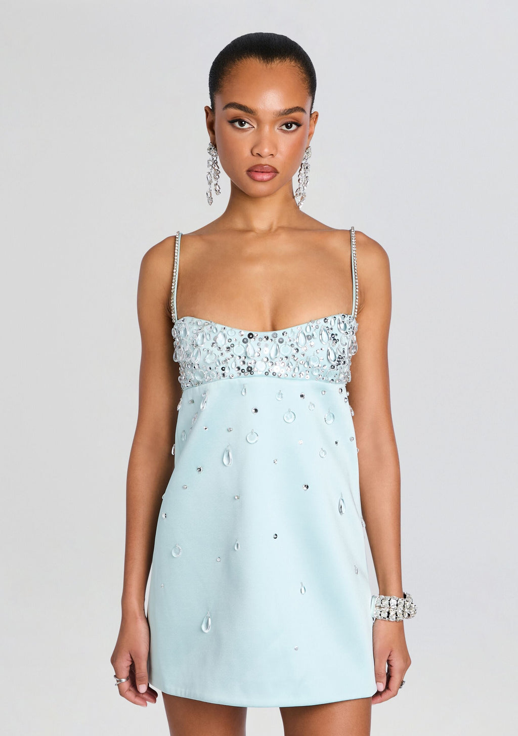Lorelai Embellished Dress by retrofête in Seychelles, product image 6