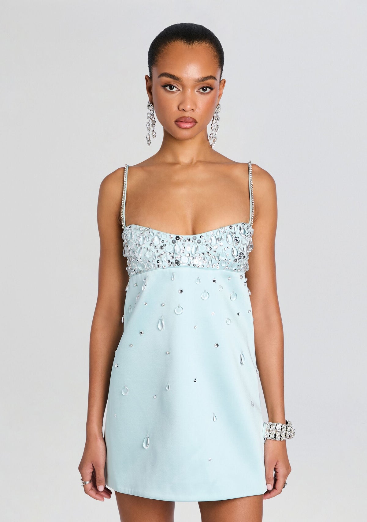 Lorelai Embellished Dress by retrofête in Seychelles, product image 6