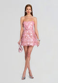 Novalie Sequin Lace Dress by retrofête in Primrose, product image 1